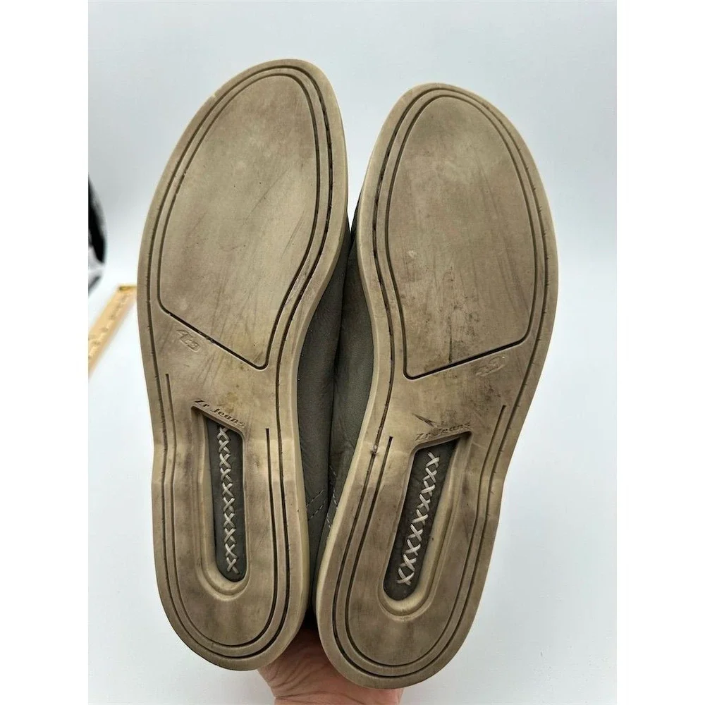 Zara Men's Gray Suede Boat‎ Shoes Size 10 Padded Insole Rubber Outsole